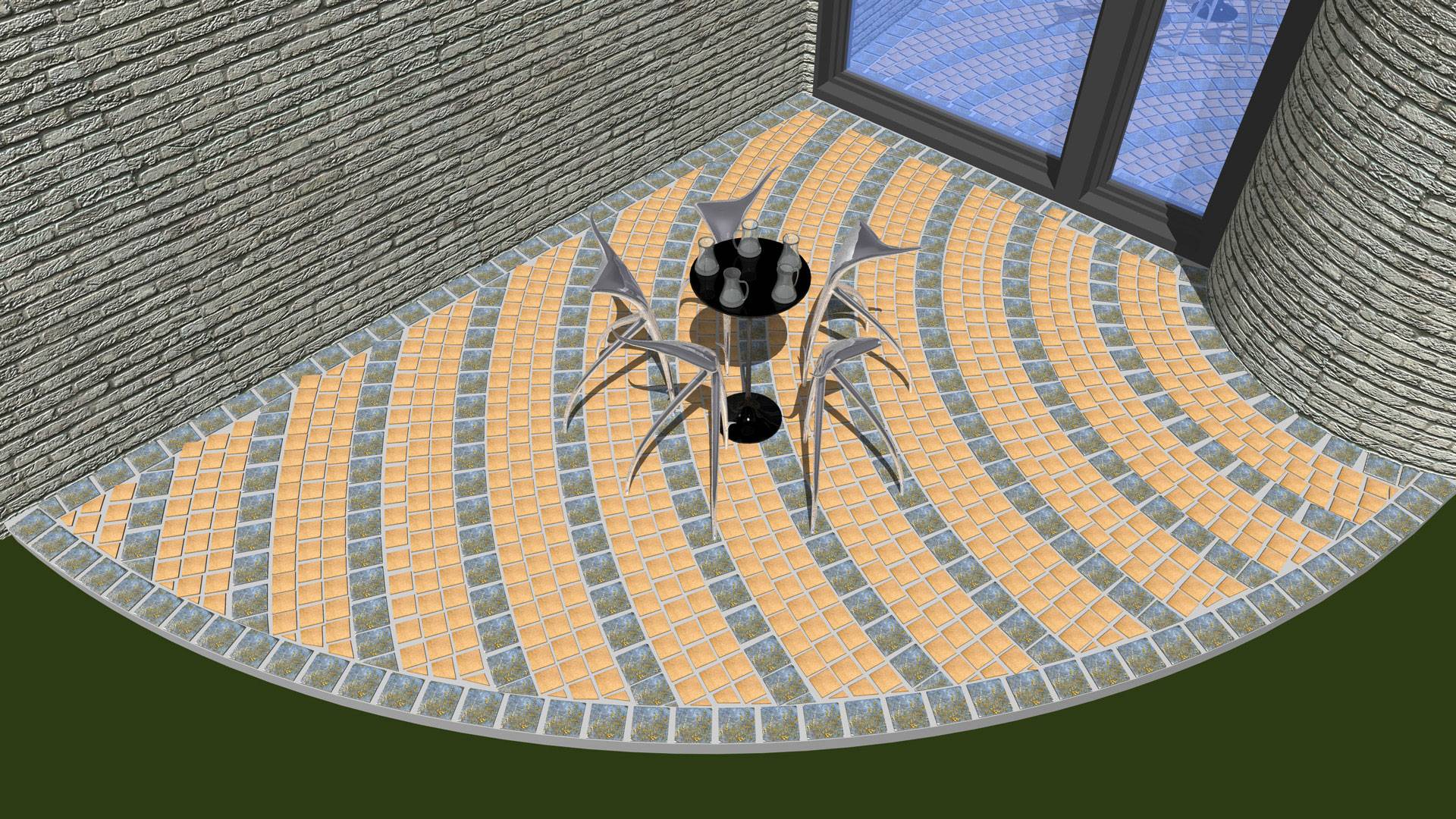 Visualisierung Fliesenspiegel I Eigenbeauftragung