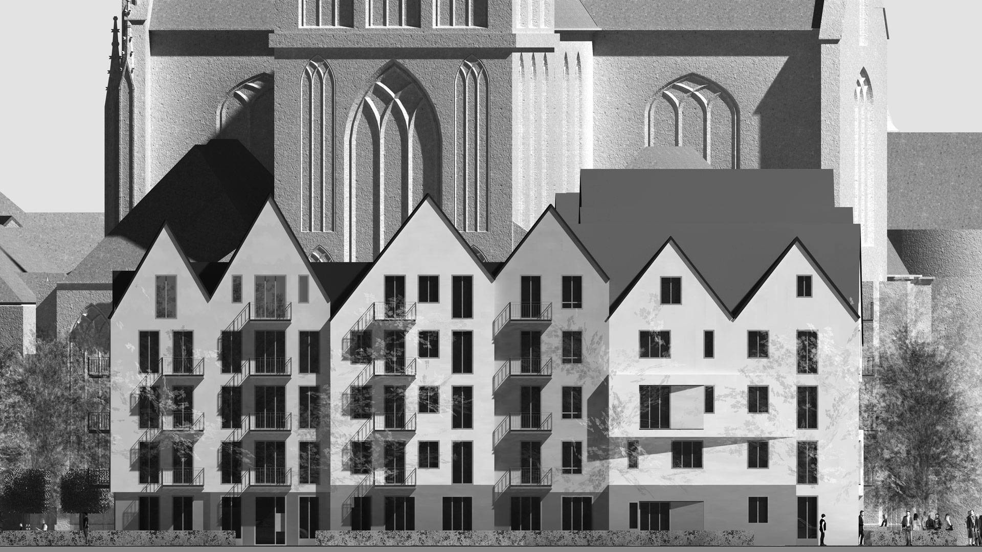 Neubau Stadtquartier I  Eigenbeauftragung I Architekturbüro Jaeger