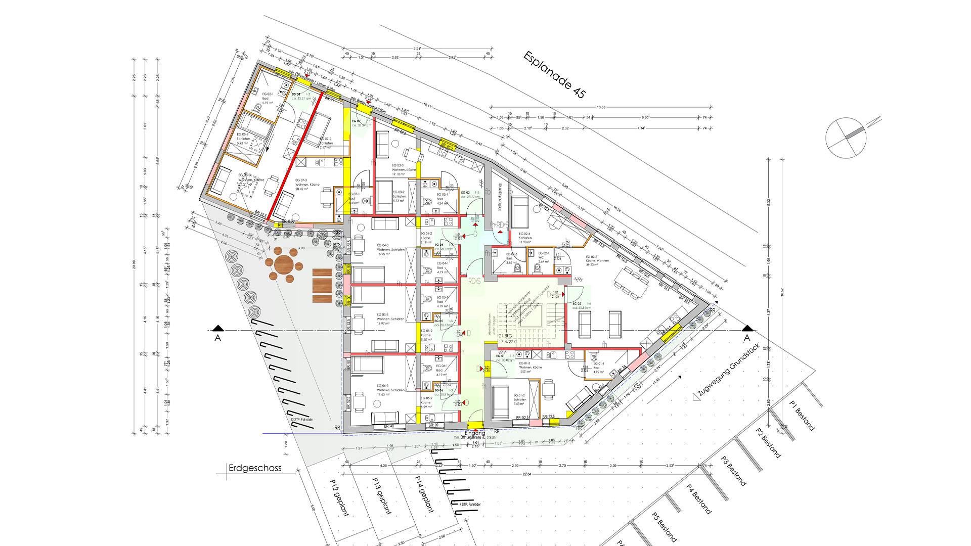 Grundriss Erdgeschoss